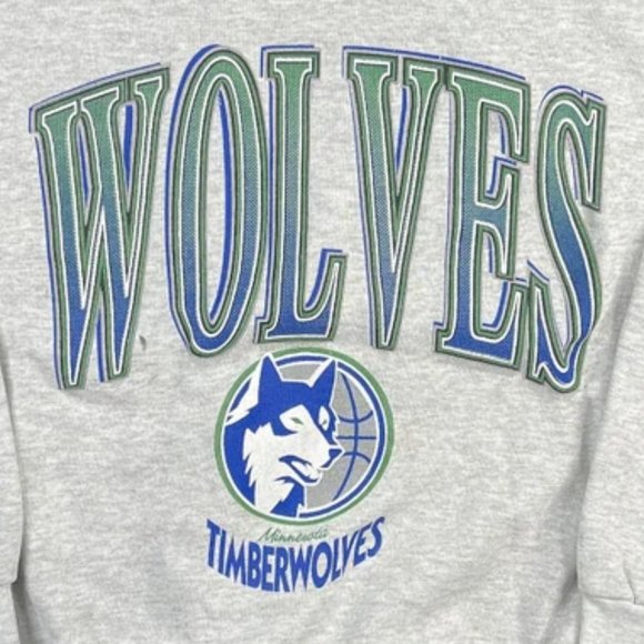 Vintage NBA Minnesota Timberwolves Logo Shirt, Minnesota Timberwolves Shirt, Bas - Picture 2 of 3